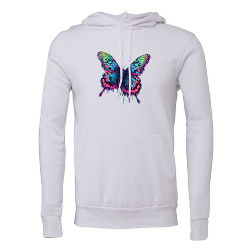 Colorful butterflies Bella canvas hoodie 3719